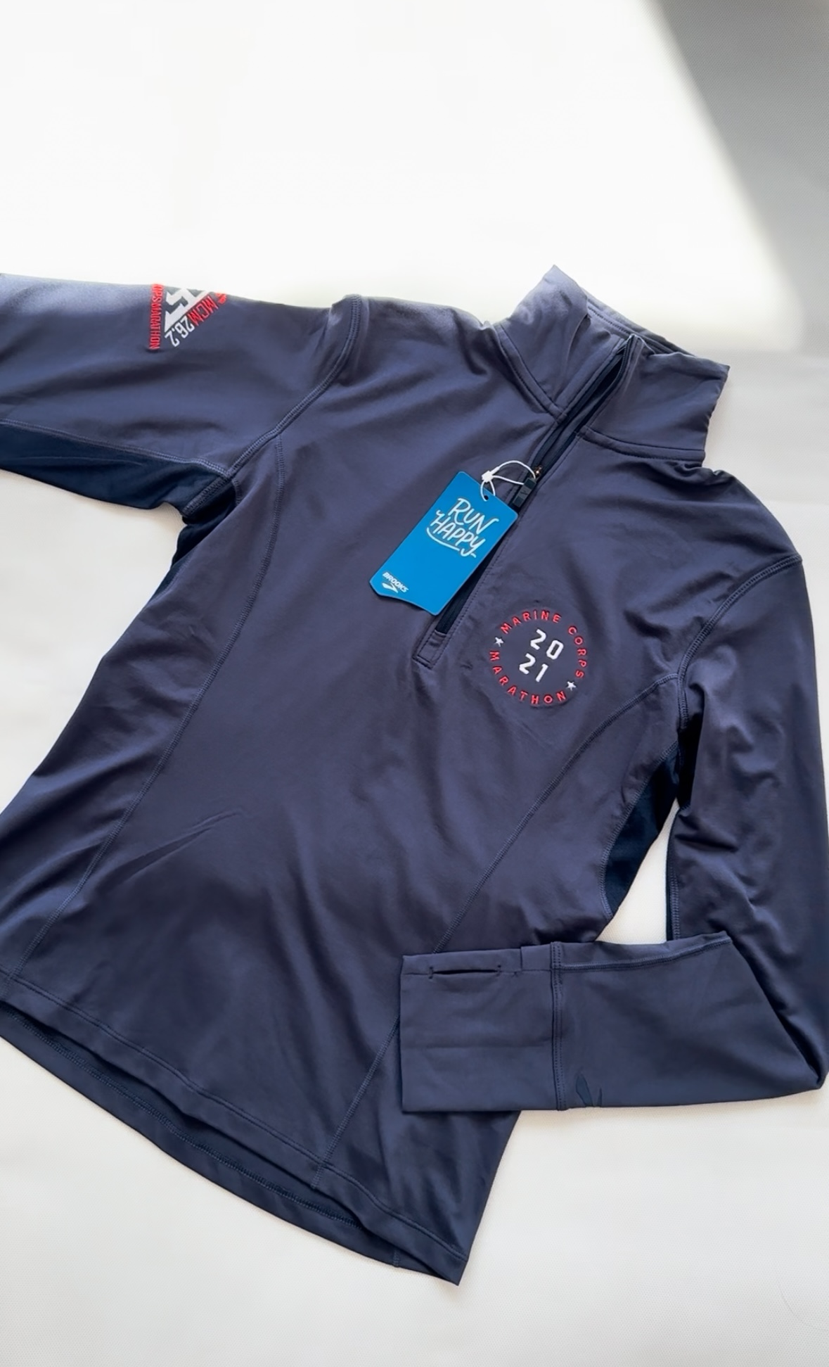 نیم زیپ ورزشی مردانه و زنانه brooks